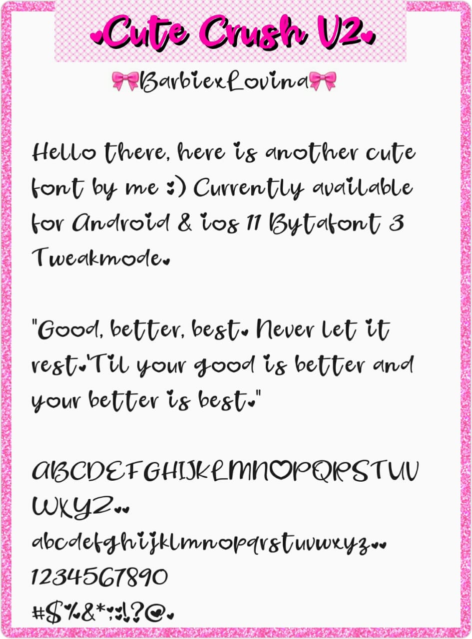 pretty fonts for your devices android iphone anemone fonts cute fonts for android