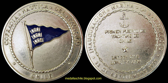Medalla Cofradía Náutica del Pacifico Algarrobo