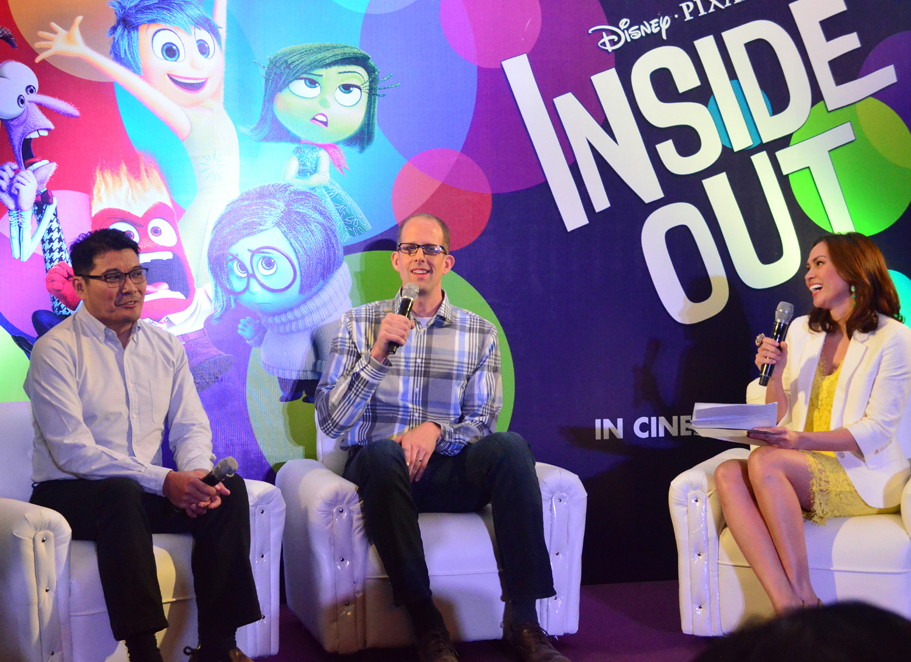 Proud 2 be Geek: Disney-Pixar's "Inside Out" directors comes to Manila! :D