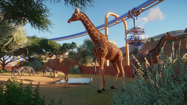 Planet Zoo giraffe