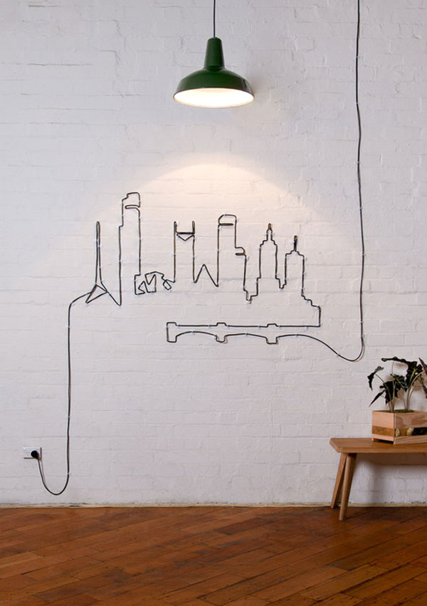 20 Creative DIY Ideas To Hide The Wires in The Wall Room - Handy DIY