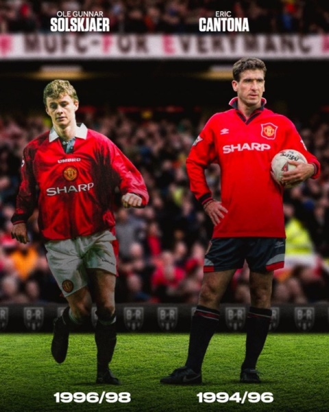 Mẫu áo đấu MU 1994 - 1998