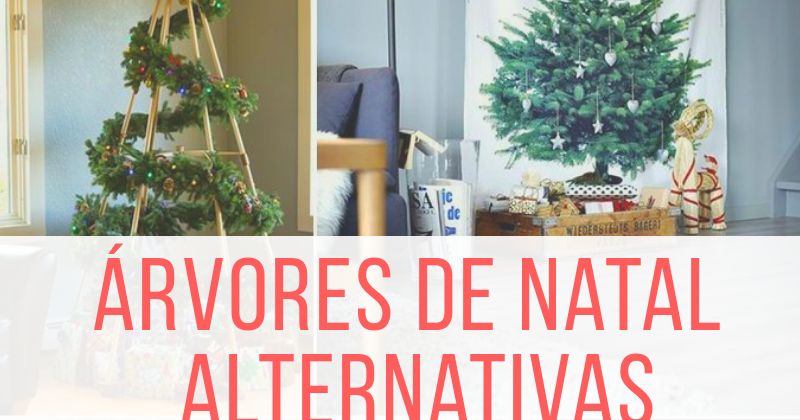 Árvore de Natal: 8 ideias para quem quer fugir do tradicional