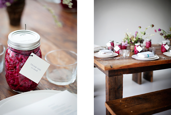 Heart of Gold: A Rustic Table Setting