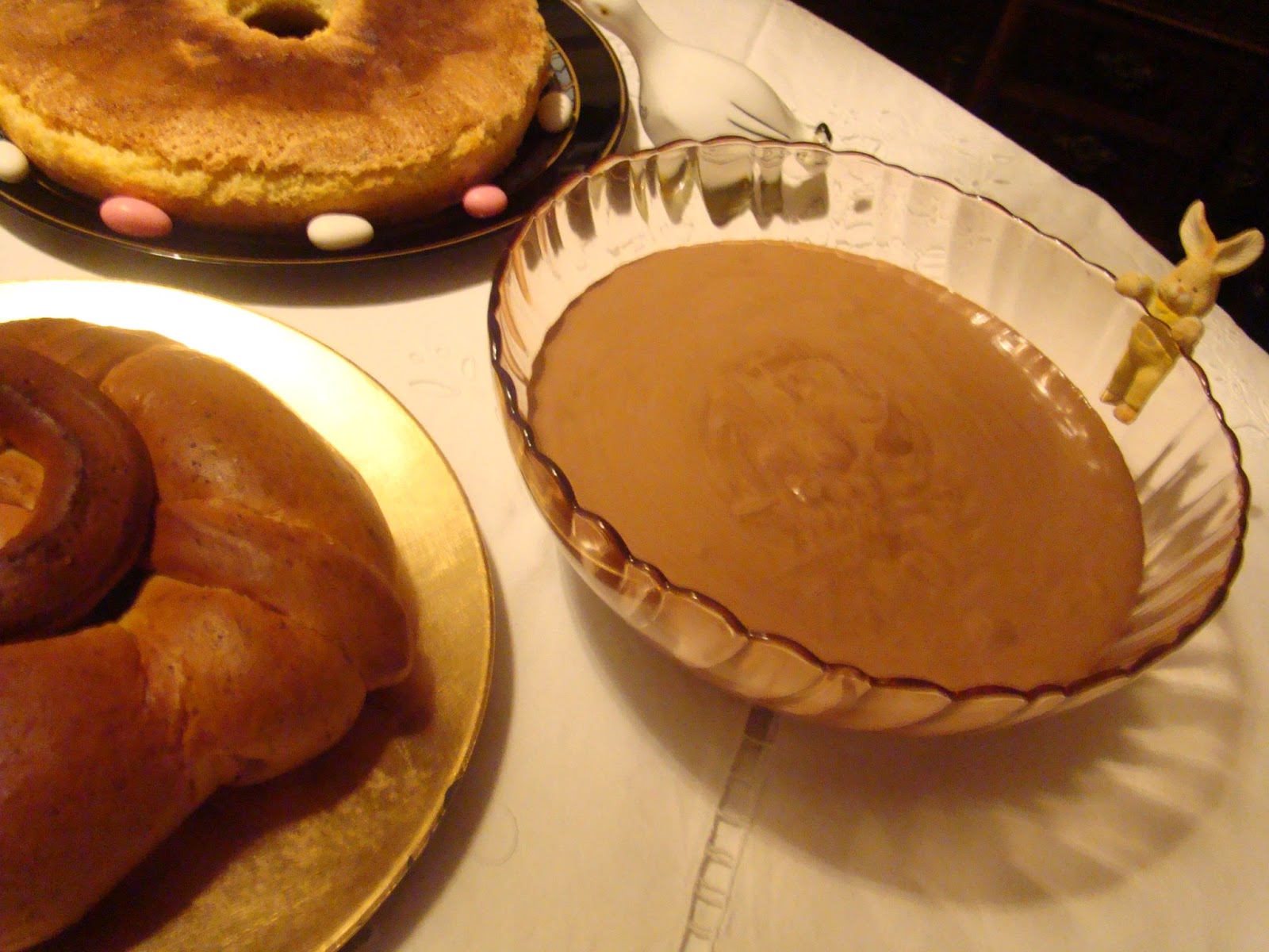 O Cantinho das Tias Mousse de Caramelo e Chocolate