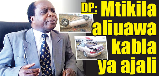 DR Mtikila Aliuawa Kabla ya Ajali....DP