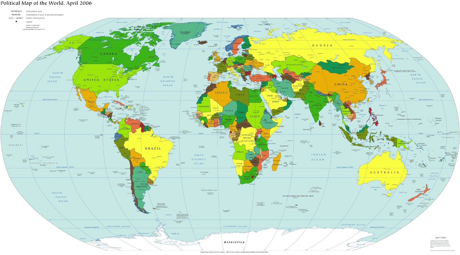 Etapele Principale De Formare A Hărții Politice A Lumii