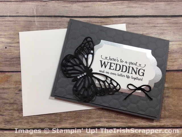 The Irish Scrapper Stampin Up Better Together Wedding Card