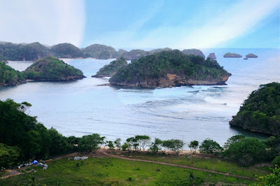 pantai teluk asmoro malang selatan pantai teluk asmoro malang selatan