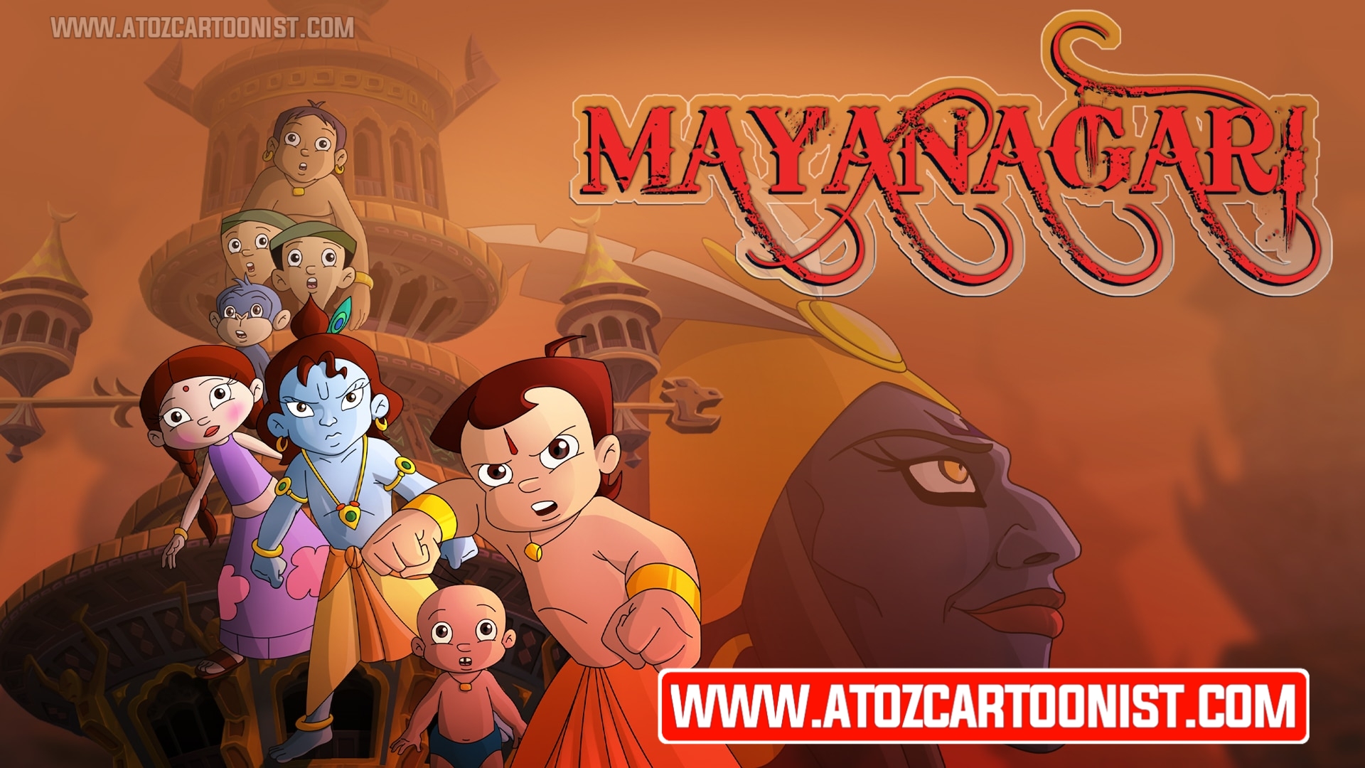 CHHOTA BHEEM & KRISHNA IN MAYANAGARI FULL MOVIE IN HINDI – TAMIL – TELUGU DOWNLOAD (480P, 720P & 1080P)