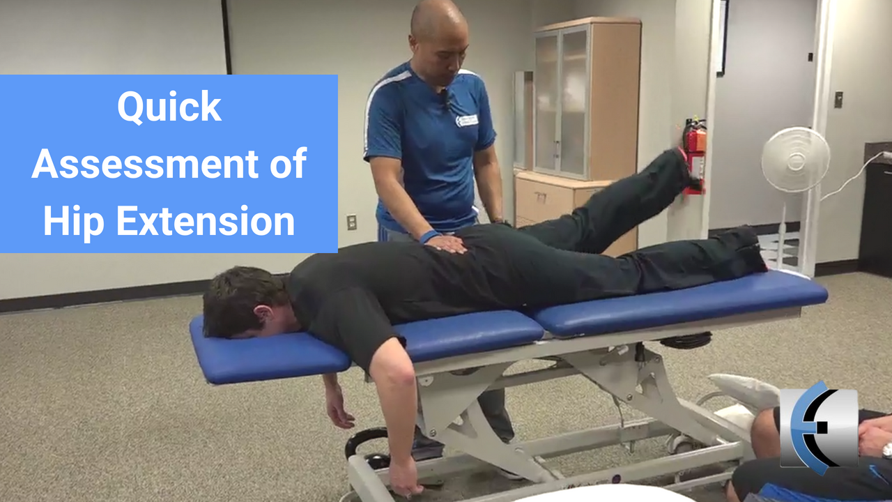 Quick Hip Extension Assessment Modern Manual Therapy Blog Manual