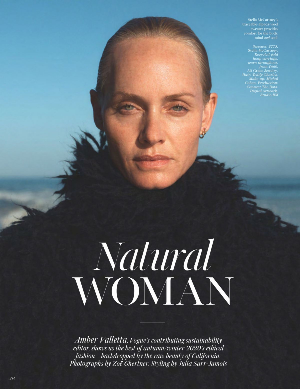 Amber Valletta Featured in Vogue Magazine - November 2020