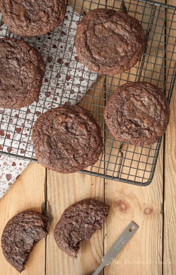 Galletas de chocolate y guindilla / Double chocolate chilli cookies