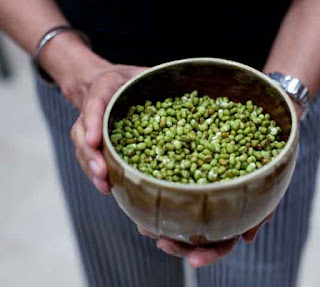 Green grams or mung beans