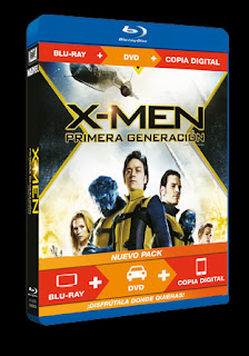 Portada Blu-ray X-Men Primera generación