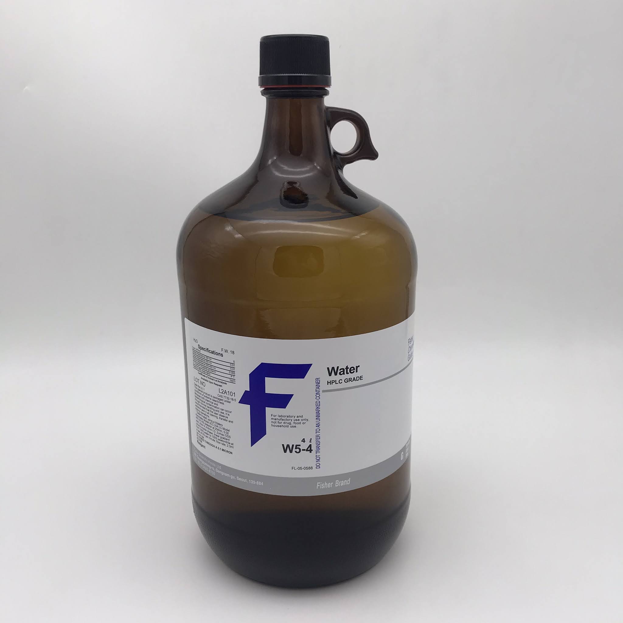 Water for HPLC (4L, W54)