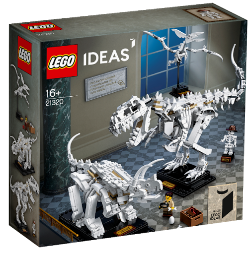 LEGO IDEAS 「恐竜の化石」 2020年2月1日からレゴクリックブリックにて販売開始
