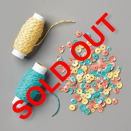 Metallic Baker's Twine & Sequins