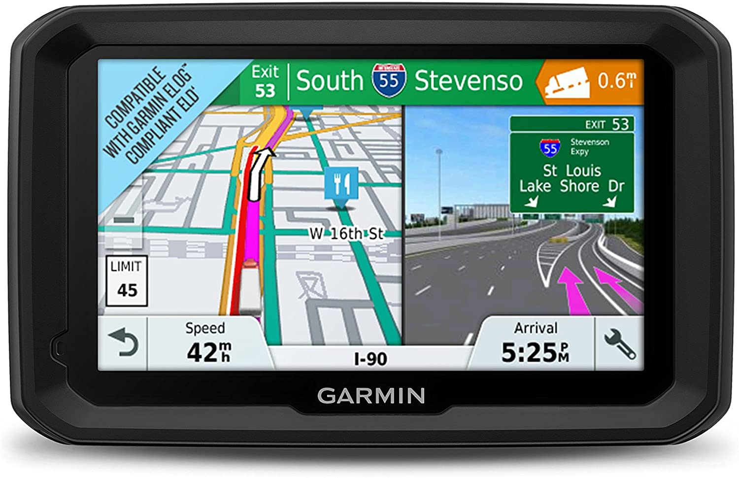 Bechlo abhi Garmin dezl 580 LMTS, Truck GPS Navigator with 5inch