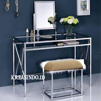 Jasa Meja Rias Stainless Steel Minimalis Modern dan Mewah Terbaru Jasa Meja Rias Stainless Steel Minimalis Modern dan Mewah Terbaru