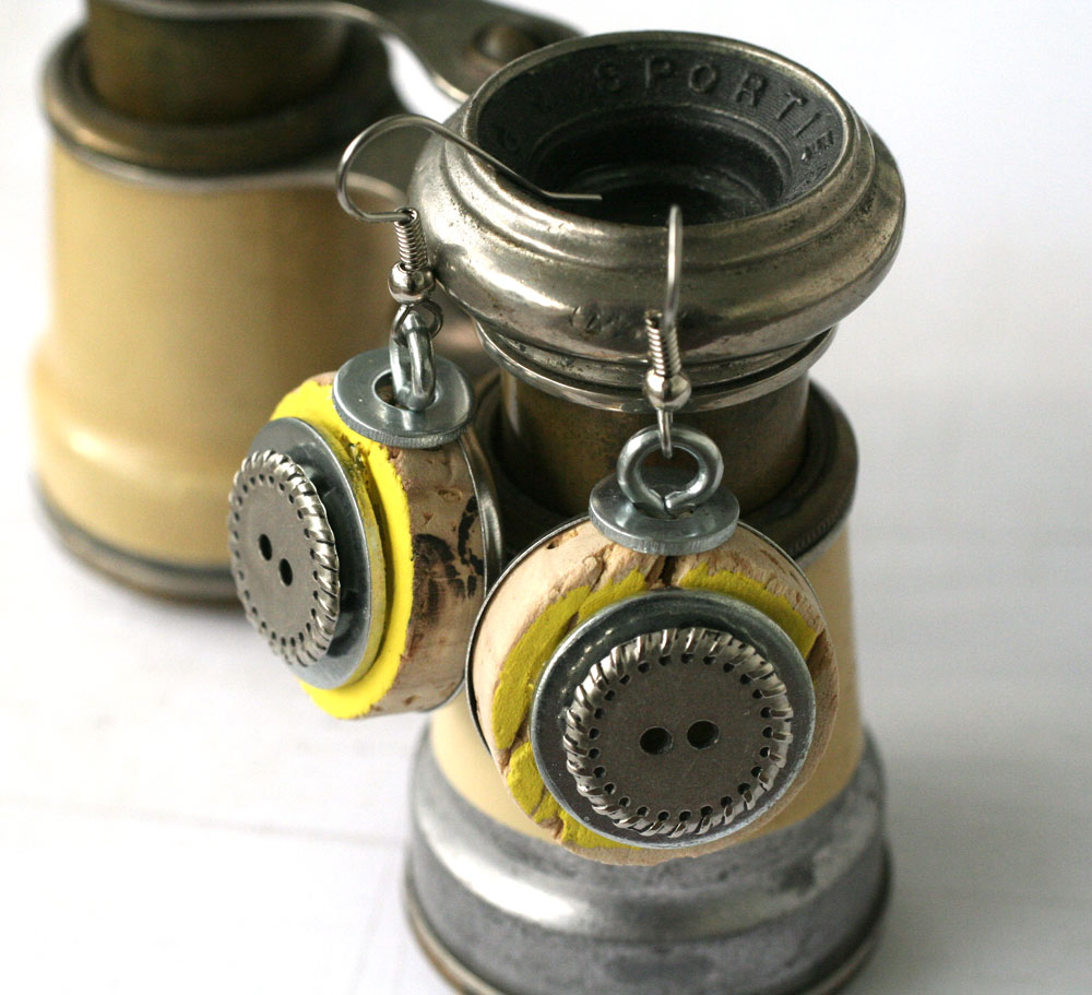 New Wine Cork Earrings in Uncorked and a special coupon code