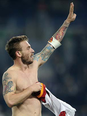 Daniele De Rossi tattoo : Euro 2012