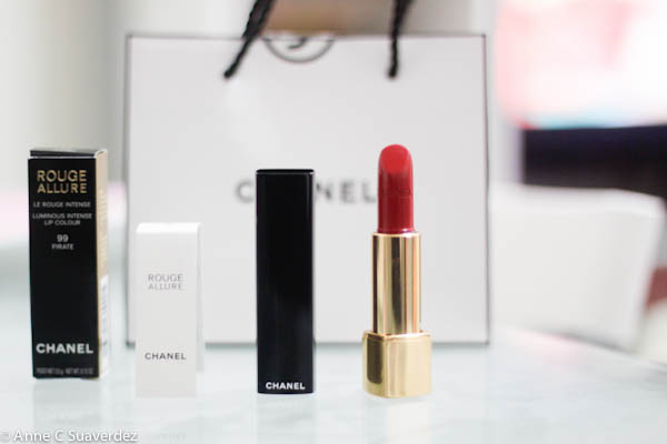 Chanel 99 Pirate Lipstick Swatch + Review (Rouge Allure)