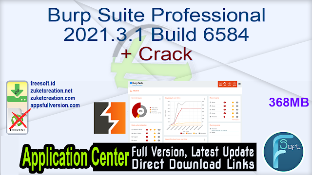 Burp Suite Professional 2021.3.1 Build 6584 + Crack