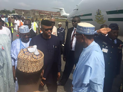 d Photos: Pres. Buhari in Ondo for APC governorship campaign