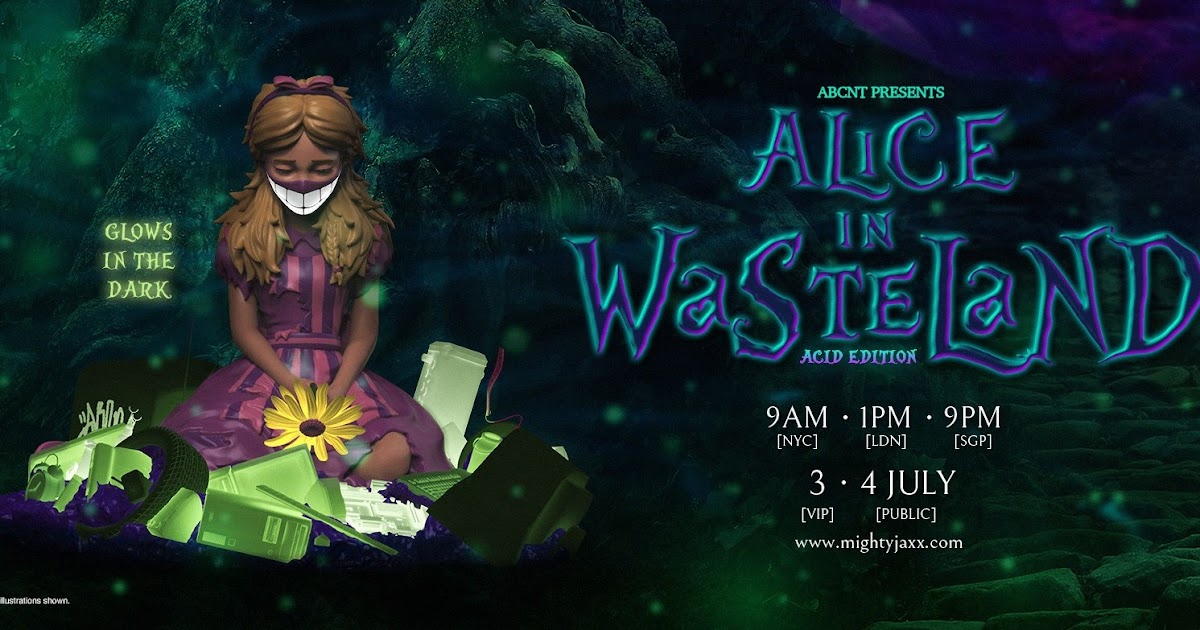 The Blot Says...: Alice in Wasteland Acid Edition GID Resin Figure by ...