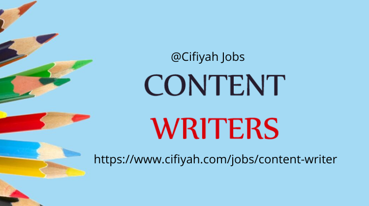 Content writer jobs