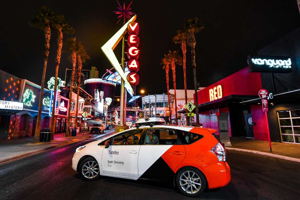 Yandex Demos Selfdriving Car on Las Vegas Streets at CES 2019