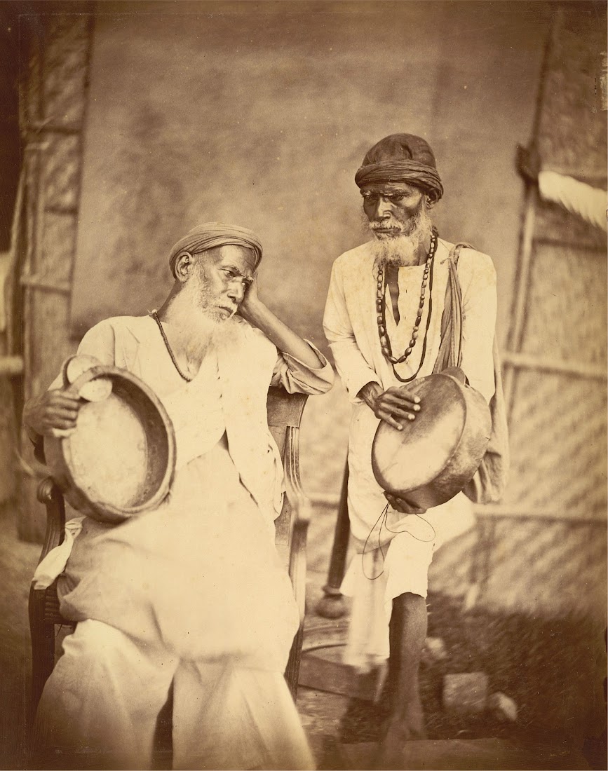Two Darwash (Dhara Wala) with TambourineLike Instruments Eastern