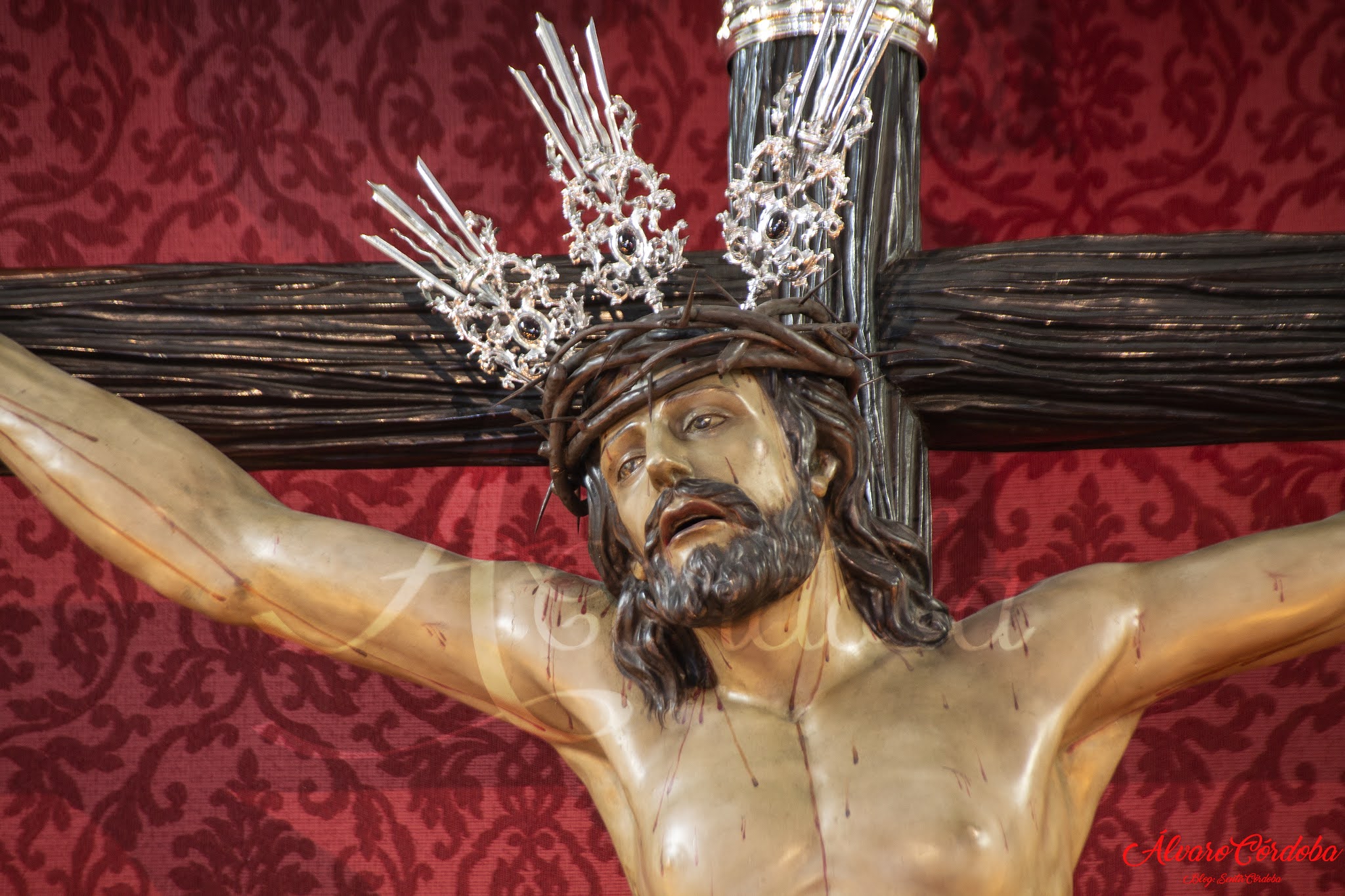 Horario e Itinerario Vía Crucis del Santísimo Cristo de la Agonía. Córdoba 16 de Febrero del 2024