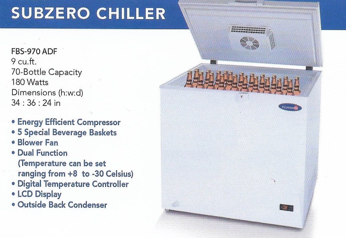 FUJIDENZO SUBZERO CHILLER