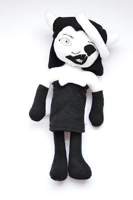 evil alice angel plush