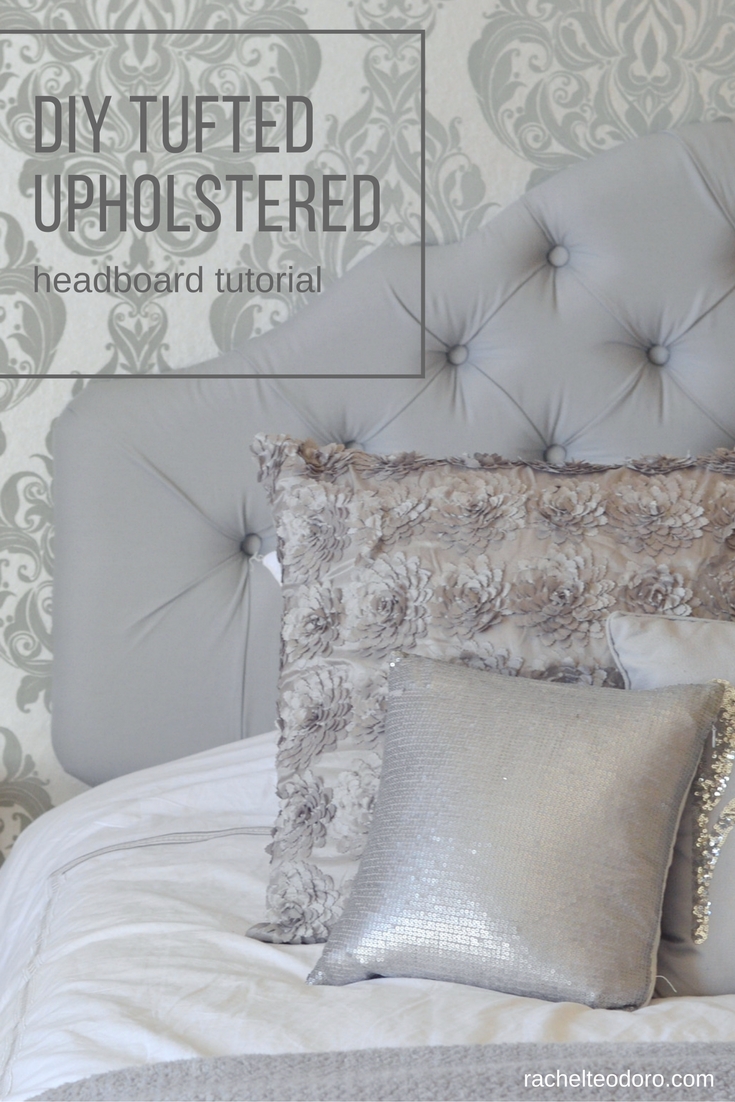 Tufted Upholstered Headboard Tutorial