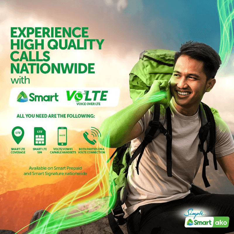 Smart Communications completes nationwide VoLTE rollout for Prepaid and Postpaid subscribers!
