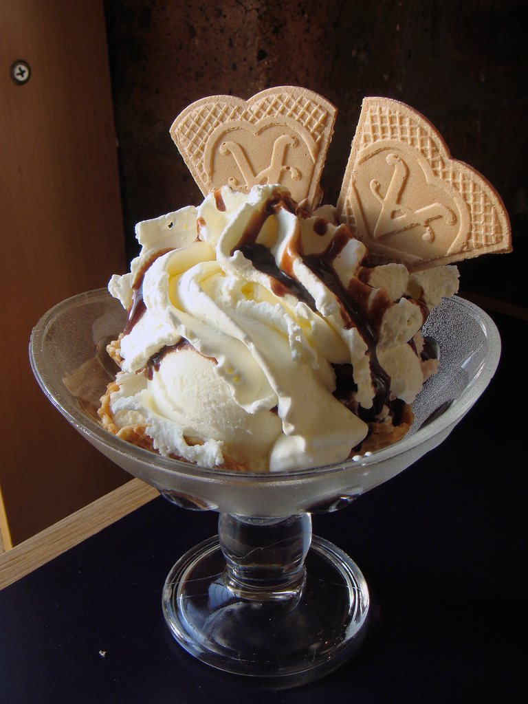 Banana Honey Yogurt Ice