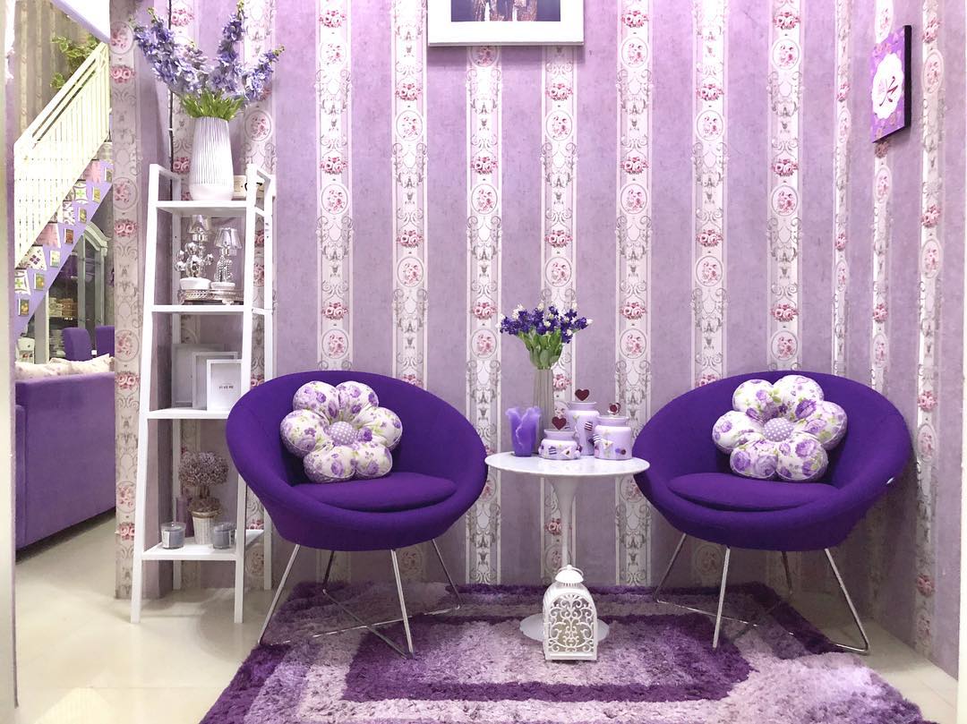 Dekorasi Rumah Minimalis Tema Ungu Yang Lagi Trend Homeshabby