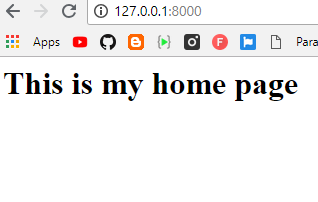 template extending in django