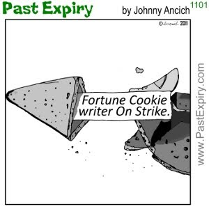 [CARTOON] Fortune Cookie 2. cartoon, fortune, food, 