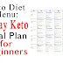 Keto Diet Menu: 7-Day Keto Meal Plan for Beginners