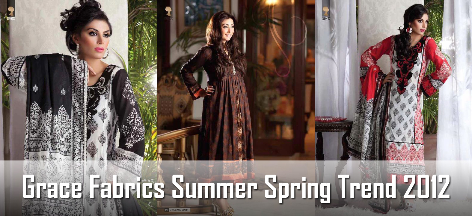 Grace Fabrics Spring/Summer Trend 2012 | Grace Fabrics Summer Lawn ...