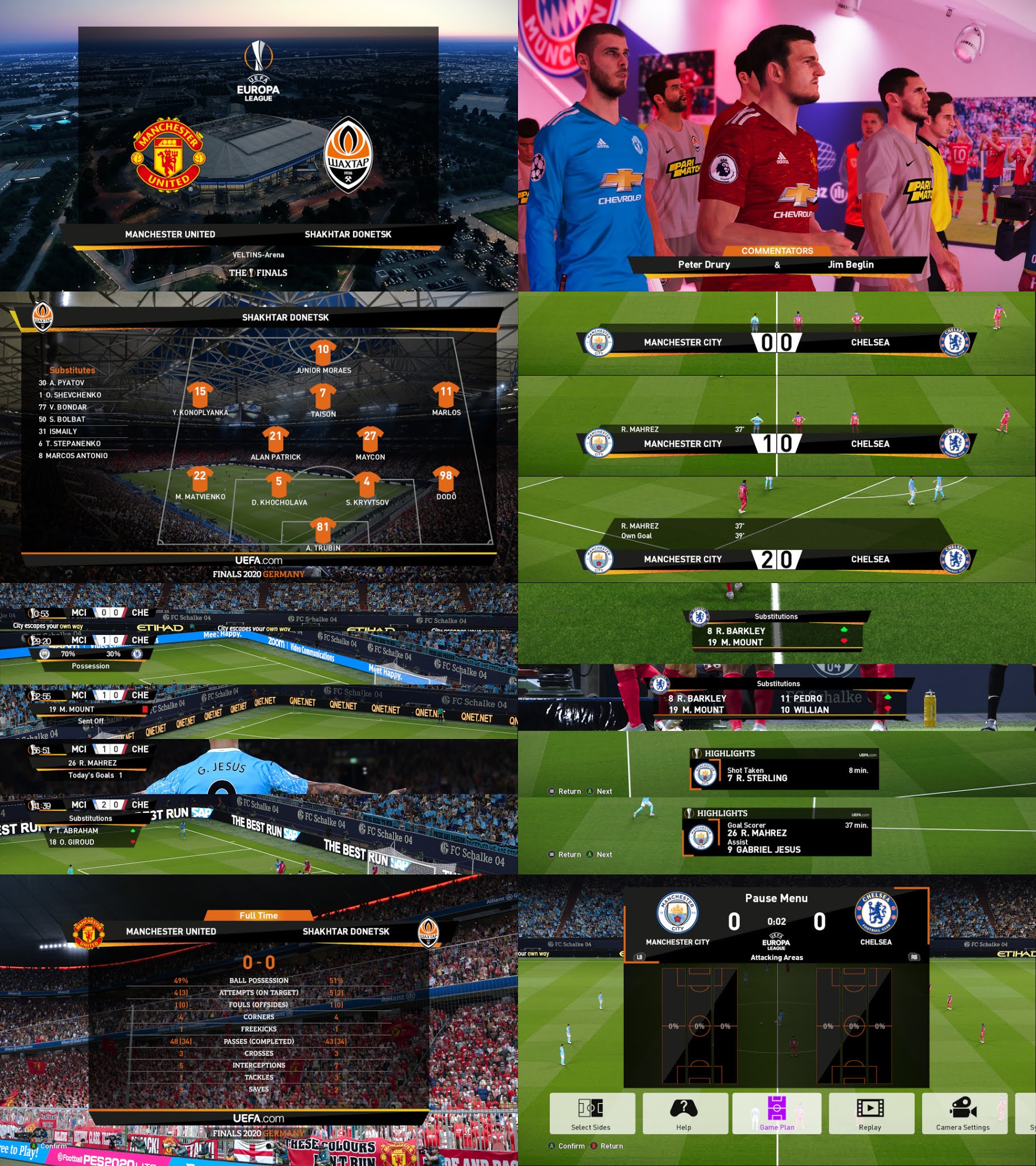 PES 2020 Scoreboard UEFA Europa League by Spursfan18