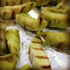 How to Grilled Honeydew with Vegetable Medley