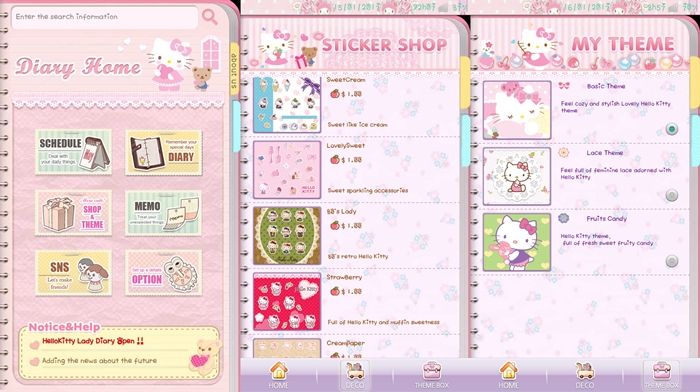 Hello Kitty Island theme for Samsung - Ladypinkilicious