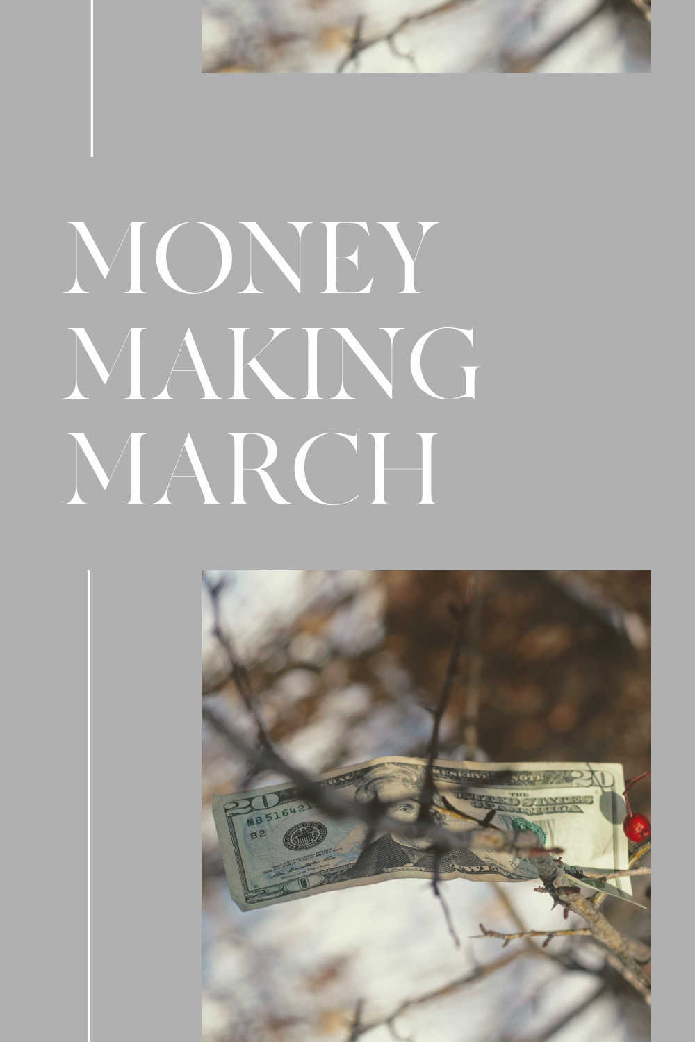 money making march money saving challenge