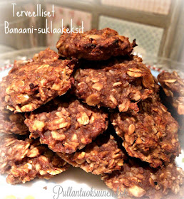 #healtybaking #healthybisquits #terveys #keksit #suklaakeksit #healty #treat #chocolate