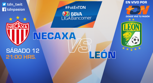 Necaxa vs León en vivo - ONLINE Cuarta Fecha Liga Mx.